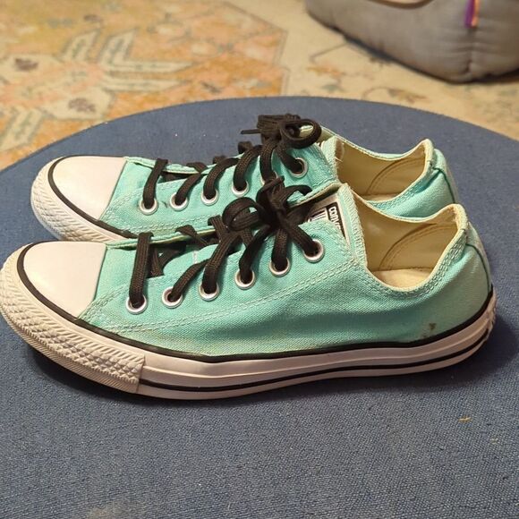 Converse All Star Aruba Blue Low Tops Unisex Shoes - Picture 2 of 12
